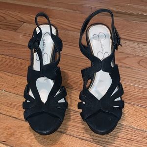 Jessica Simpson wedges